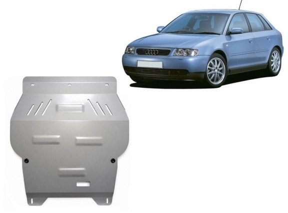 Cache sous moteur et de la boîte de vitesse en aluminium Audi A3