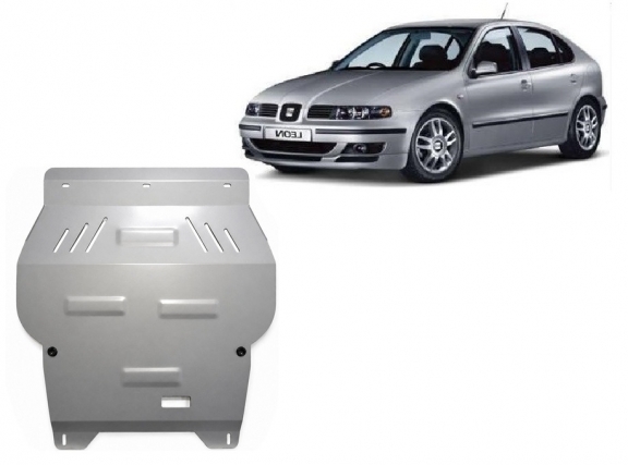 Cache sous moteur et de la boîte de vitesse en aluminium Seat Leon Cupra