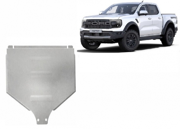 Cache de protection aluminium de la boîte de vitesse Ford Ranger Raptor
