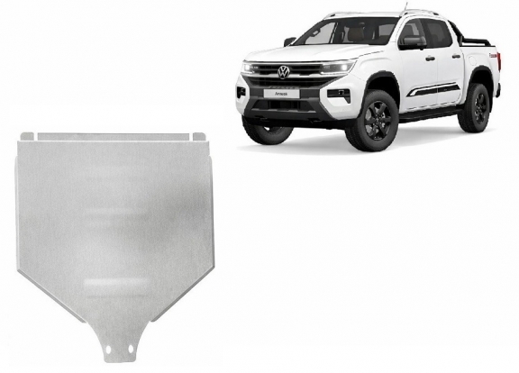 Cache de protection aluminium de la boîte de vitesse Volkswagen Amarok