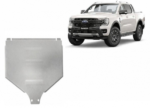 Cache de protection aluminium de la boîte de vitesse Ford Ranger