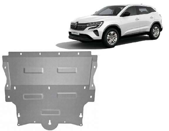 Cache sous moteur et de la boîte de vitesse Renault Austral Aluminium