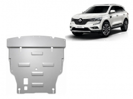 Cache sous moteur et de la boîte de vitesse Renault Koleos Aluminium