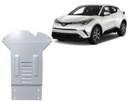 Protection convertisseur catalytique/cat lock  en aluminium Toyota C-HR