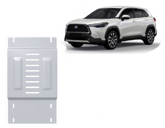Protection convertisseur catalytique/cat lock  en aluminium Toyota Corolla Cross