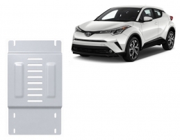 Protection convertisseur catalytique/cat lock  en aluminium Toyota C-HR
