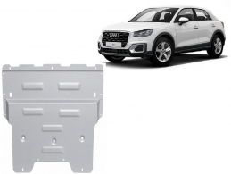 Cache sous moteur et de la boîte de vitesse en aluminium Audi Q2