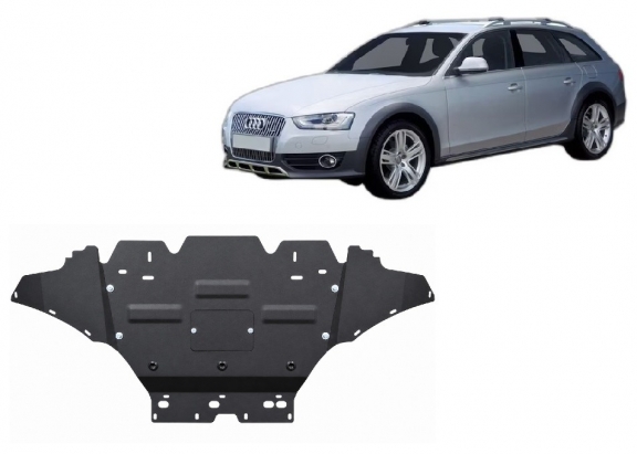 Cache sous moteur et de la radiateur Audi A4 B8 All Road