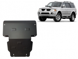 Cache sous moteur et de la radiateur Mitsubishi Pajero Sport 1