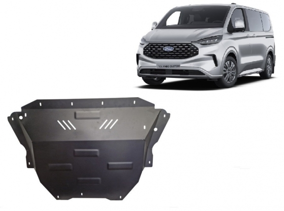 Cache sous moteur et de la boîte de vitesse Ford Tourneo Custom PHEV