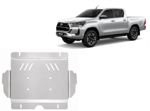 Cache Sous Moteur Toyota Hilux Invincible - Aluminium