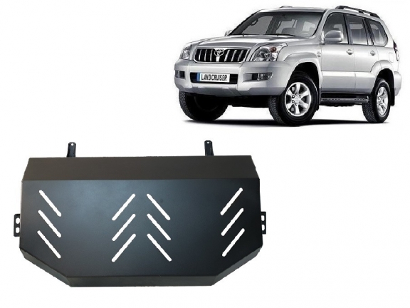 Cache de protection de réservoir Toyota Land Cruiser J120 - uniquement pour le modèle 3 portes 