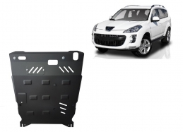 Cache sous moteur et de la boîte de vitesse Peugeot 4007