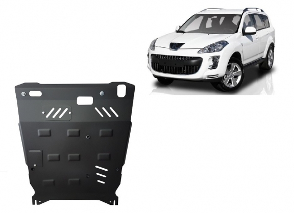 Cache sous moteur et de la boîte de vitesse Peugeot 4007