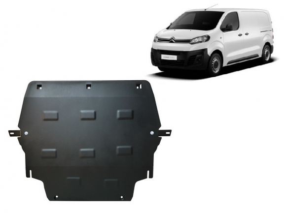 Cache sous moteur et de la boîte de vitesse Citroen Dispatch