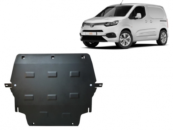 Cache sous moteur et de la boîte de vitesse Toyota Proace