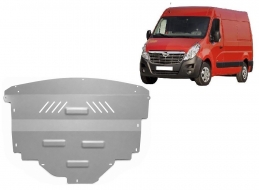 Cache sous moteur et de la boîte de vitesse Opel Movano Aluminium