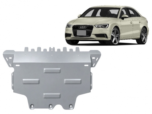 Cache sous moteur et de la boîte de vitesse en aluminium Audi A3