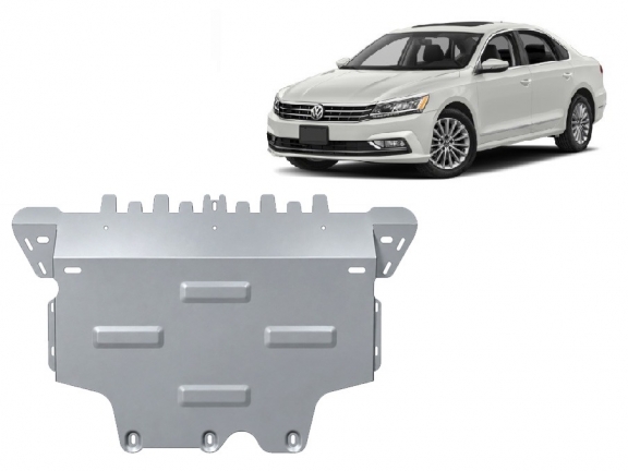 Cache sous moteur et de la boîte de vitesse en aluminium VW Passat B8