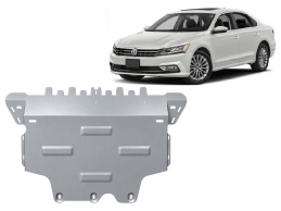 Cache sous moteur et de la boîte de vitesse en aluminium VW Passat Alltrack