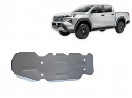 Cache de protection de réservoir Toyota Hilux- Aluminium