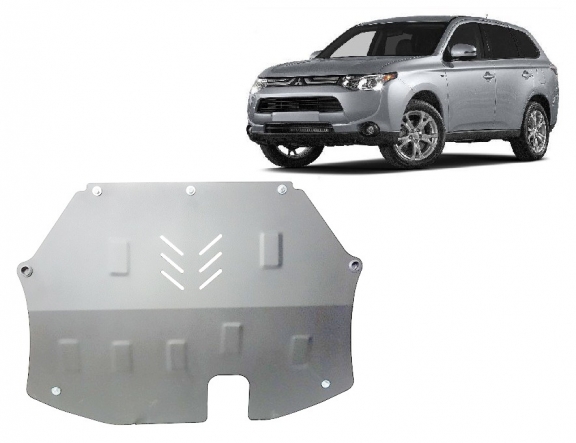 Cache Sous Moteur Mitsubishi Outlander - Aluminium
