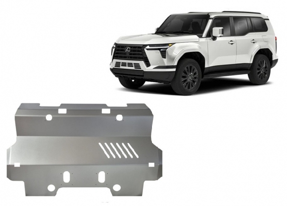 Cache de protection de radiateur Lexus GX - Aluminium