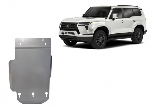 Cache de protection aluminium de la boîte de vitesse Lexus GX