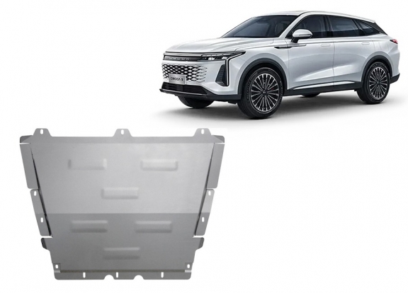 Cache sous moteur et de la boîte de vitesse Omoda 9 Aluminium