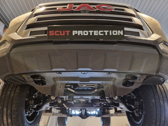 Cache sous moteur et de la radiateur Jac T8