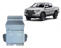 Cache Sous Moteur Jac T8- Aluminium