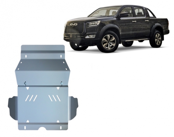 Cache sous moteur Evo Cross 4 Aluminium