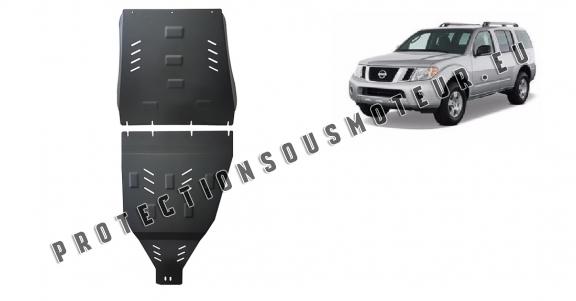 Cache de protection de la boîte de vitesse et de la différentiel Nissan Pathfinder
