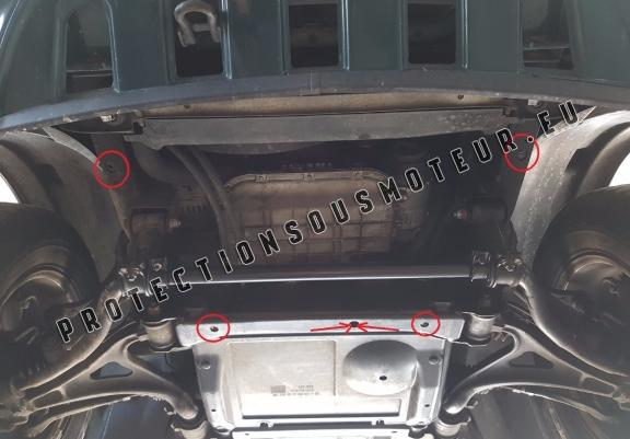 Cache sous moteur et de la radiateur Mercedes ML W163