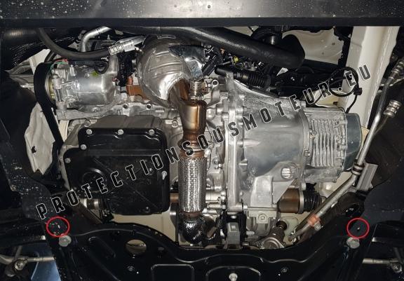 Cache sous moteur et de la boîte de vitesse Citroen Dispatch Fourgon