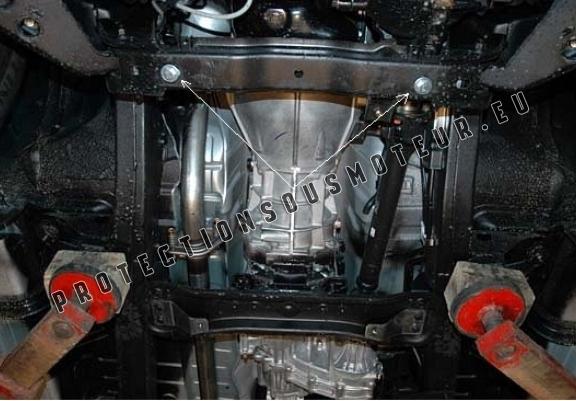 Cache de protection de la boîte de vitesse Mitsubishi L 200