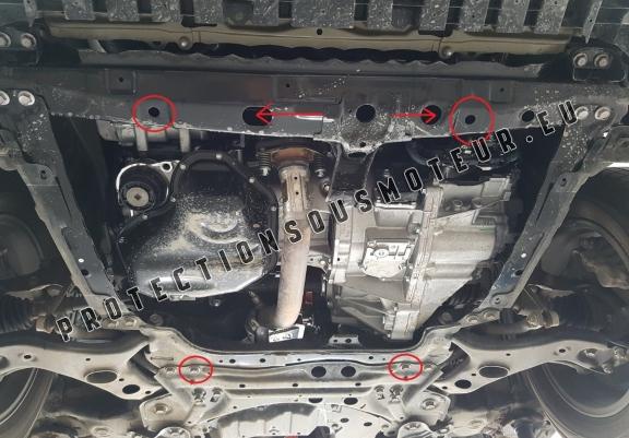 Cache sous moteur et de la boîte de vitesse Toyota RAV 4