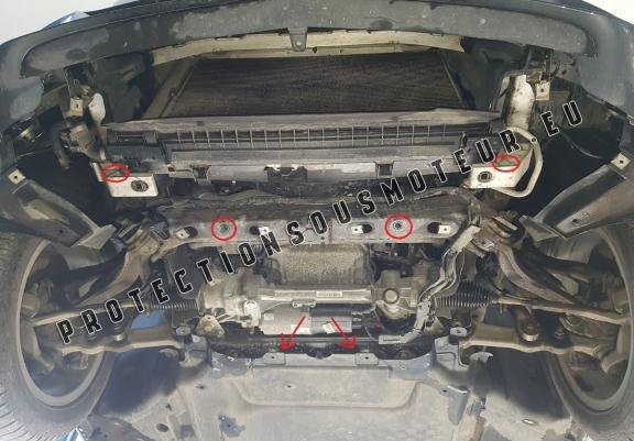 Cache sous moteur et de la radiateur Mercedes C-Class W205
