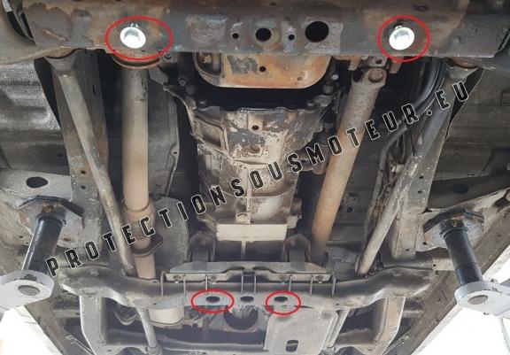 Cache de protection de la boîte de vitesse Mitsubishi Pajero 3 (V60, V70)