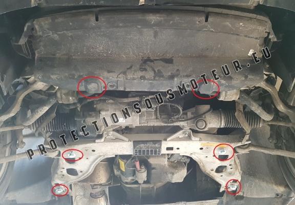 Cache sous moteur et de la boîte de vitesse BMW Seria 1 E81;E87;E82