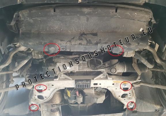 Cache sous moteur et de la boîte de vitesse BMW Seria 1 E81;E87