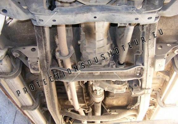 Cache sous moteur et de la radiateur Mitsubishi Pajero Sport 2