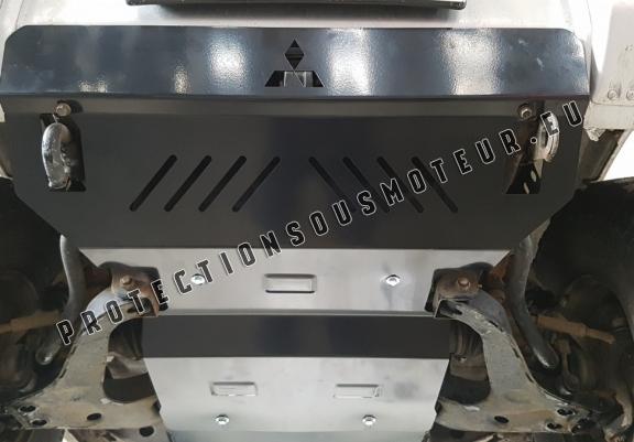 Cache sous moteur et de la radiateur Mitsubishi Pajero 3 (V60, V70)