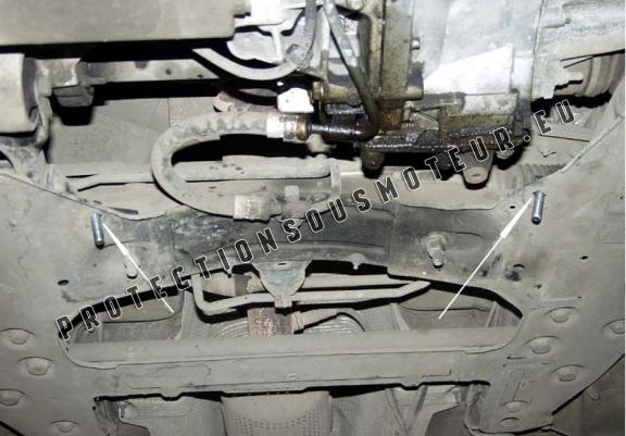 Cache sous moteur et de la boîte de vitesse Peugeot 607