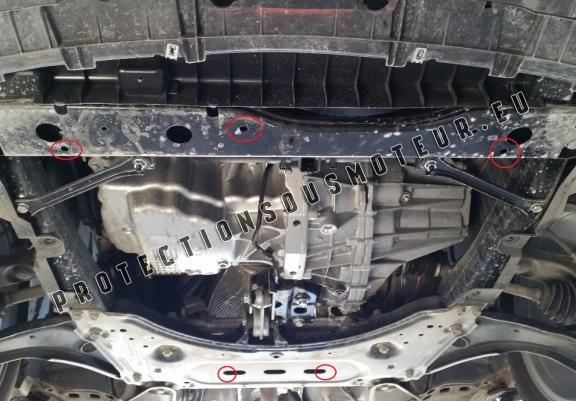 Cache sous moteur et de la boîte de vitesse Nissan Qashqai J11