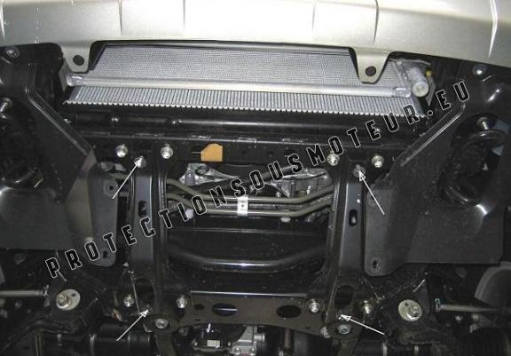 Cache sous moteur et de la radiateur Toyota Hilux