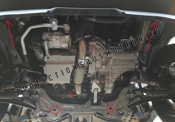 Cache sous moteur et de la boîte de vitesse Ford EcoSport