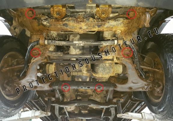 Cache Sous Moteur Mitsubishi L200