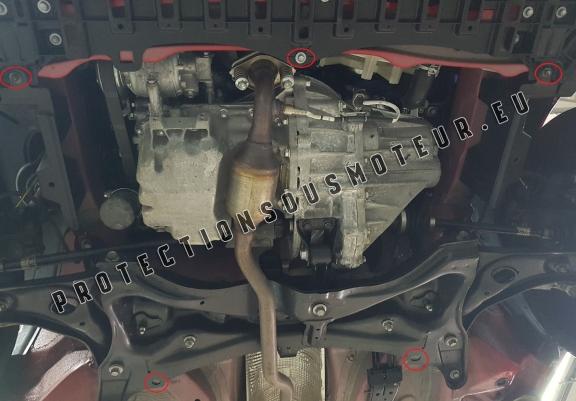 Cache sous moteur et de la boîte de vitesse Peugeot 107