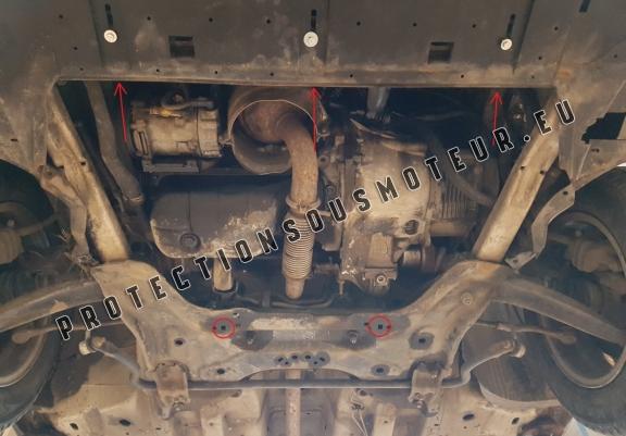Cache sous moteur et de la boîte de vitesse Citroen C4